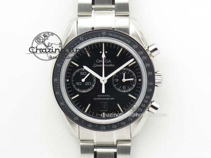 0415 Comfortable Planet Ocean 43.5mm SS VSF 1:1 Best Edition Black Orange Bezel Gray Dial on Nylon Strap A8900 Super Clone V 7730